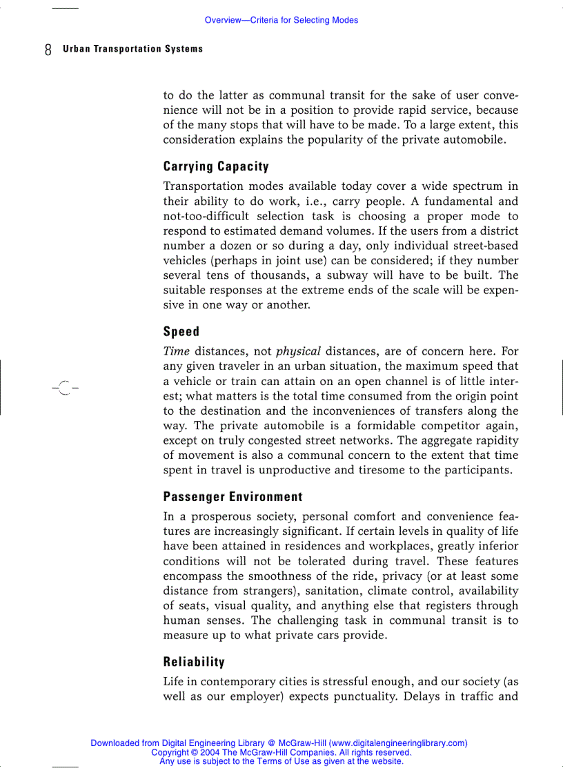 image for page Urban Transportation Systems