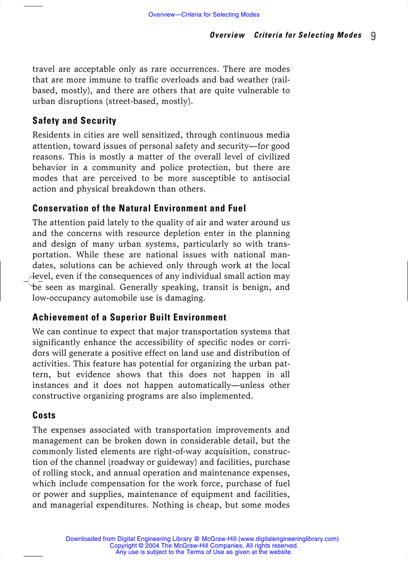 image for page Urban Transportation Systems