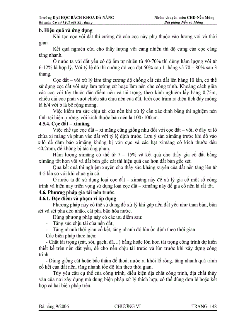 image for page Xây Dựng Công Trình Trên Nền Đất Yếu