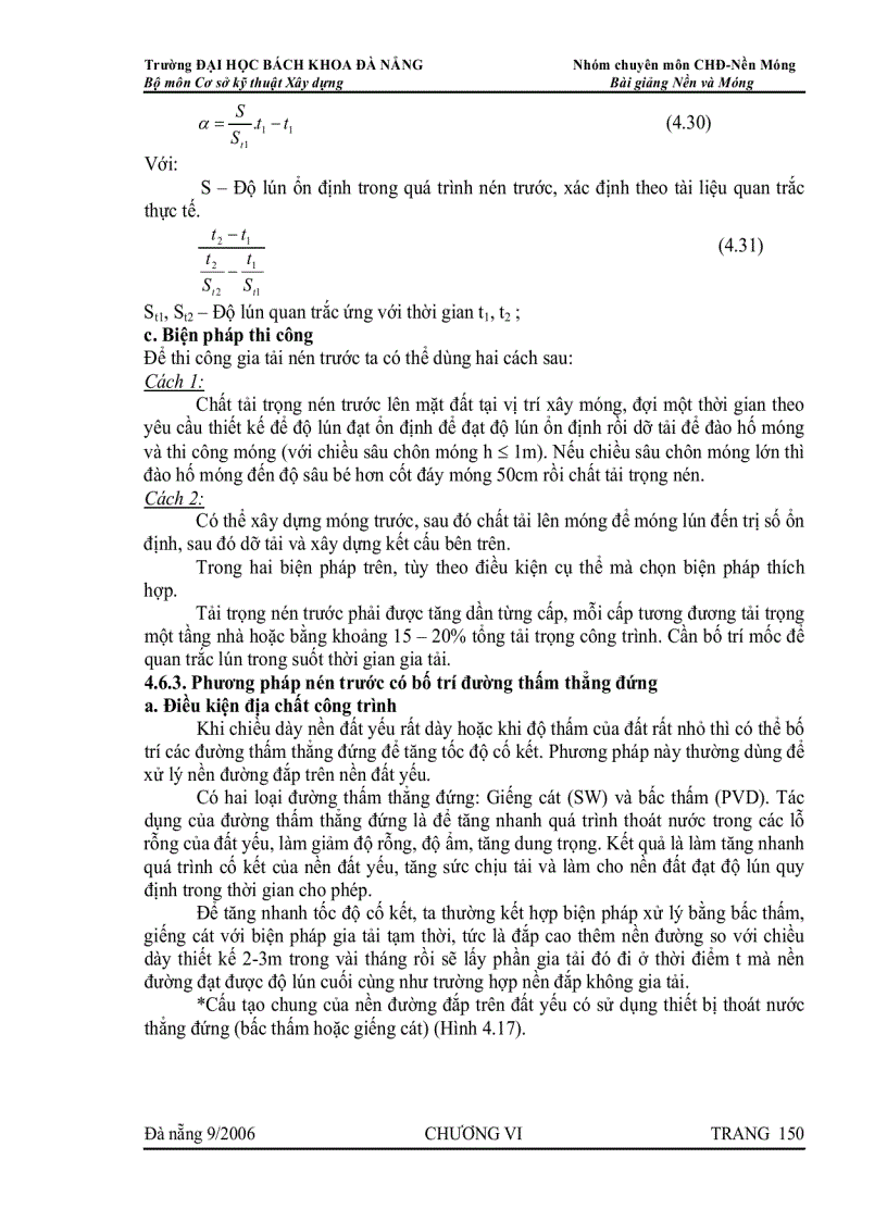 image for page Xây Dựng Công Trình Trên Nền Đất Yếu