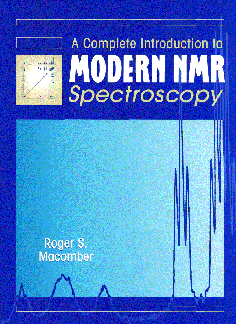 image for page A Complete Introduction To Modern Nmr Spectroscopy