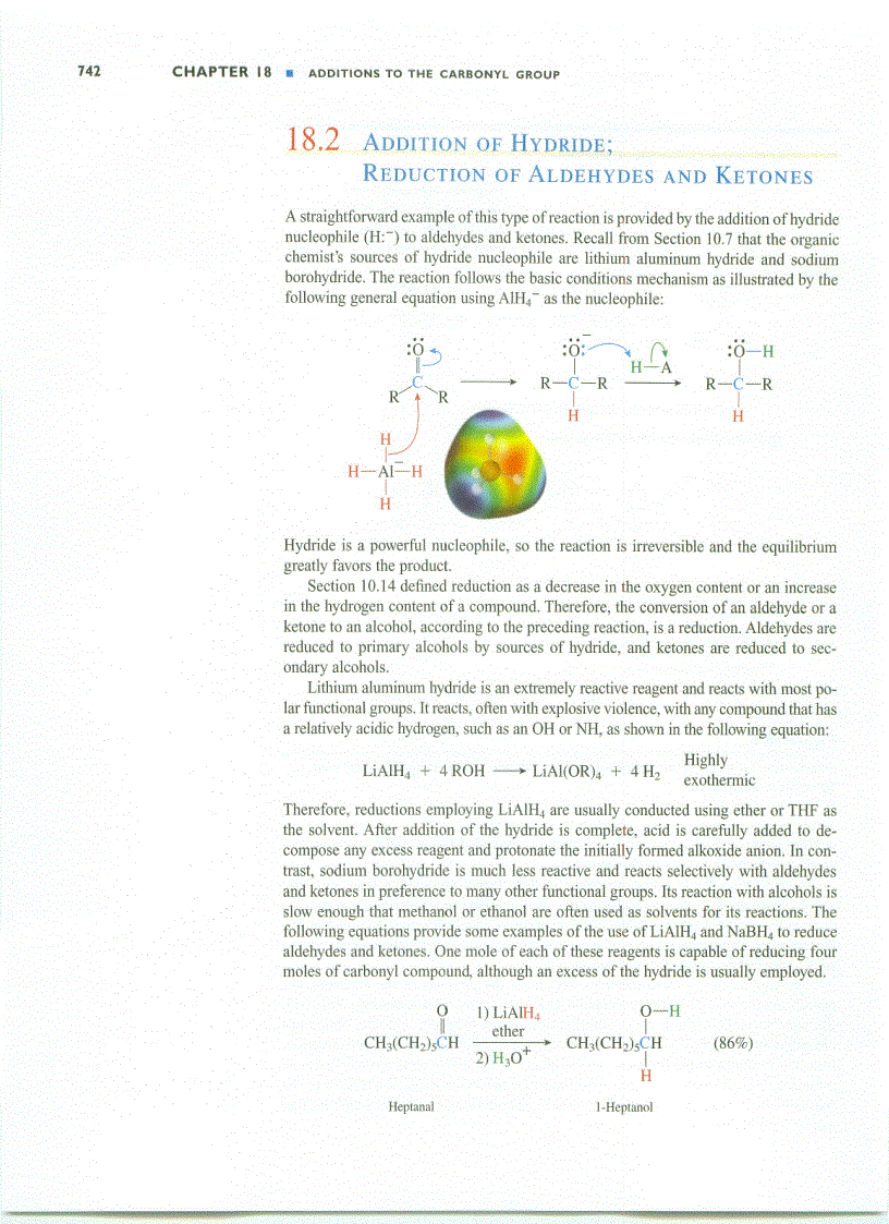 image for page Additions to the Carbonyl Group