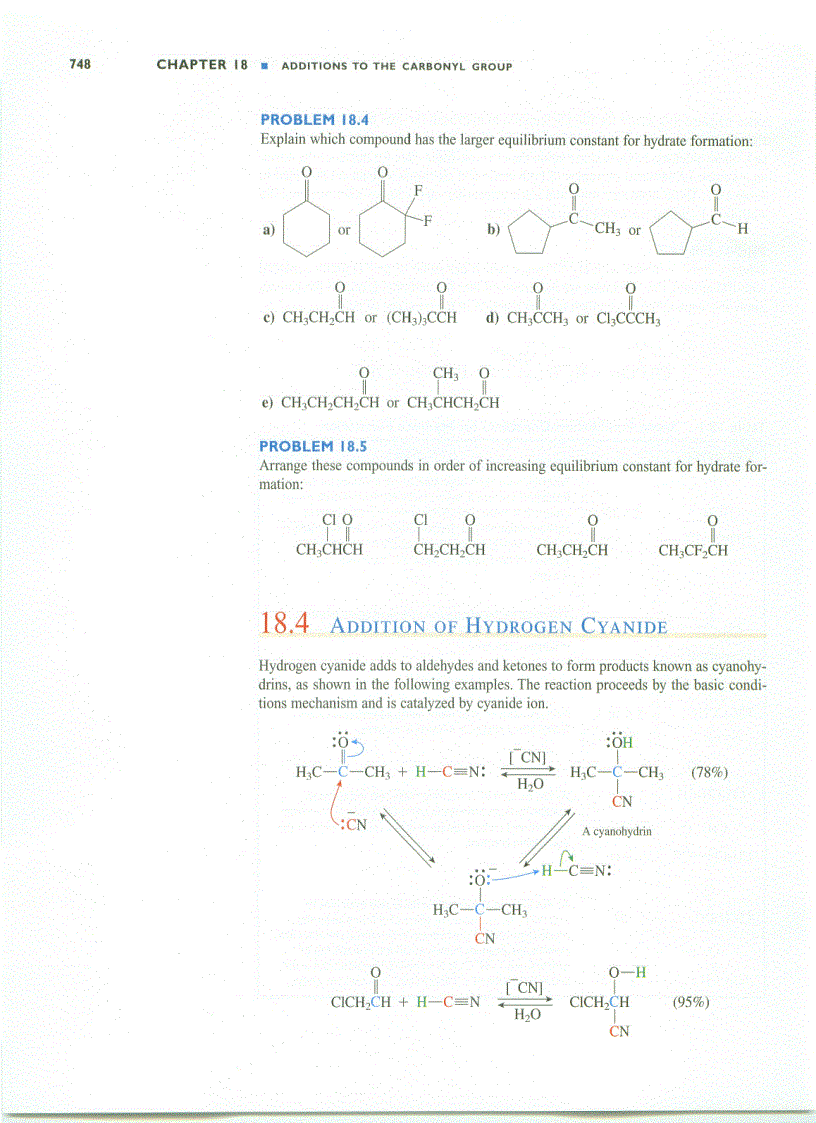 image for page Additions to the Carbonyl Group