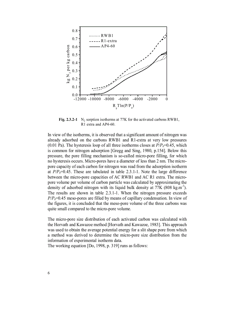 image for page Adsorption onto Heterogeneous Porous Materials Equilibria and Kinetics