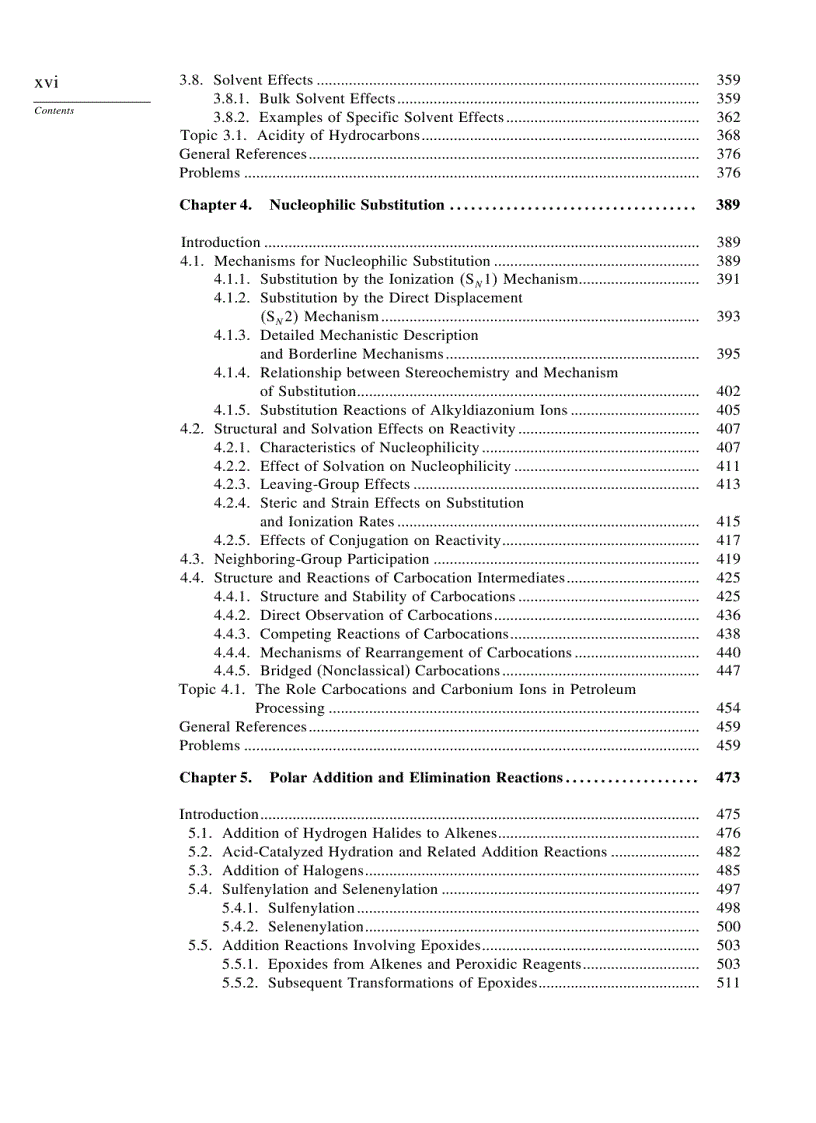 image for page Advanced Organic Chemistry Structure and Mechanisms Part A