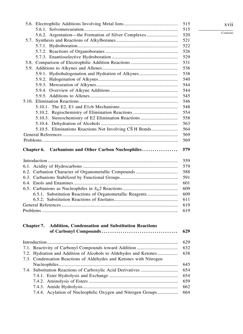 image for page Advanced Organic Chemistry Structure and Mechanisms Part A