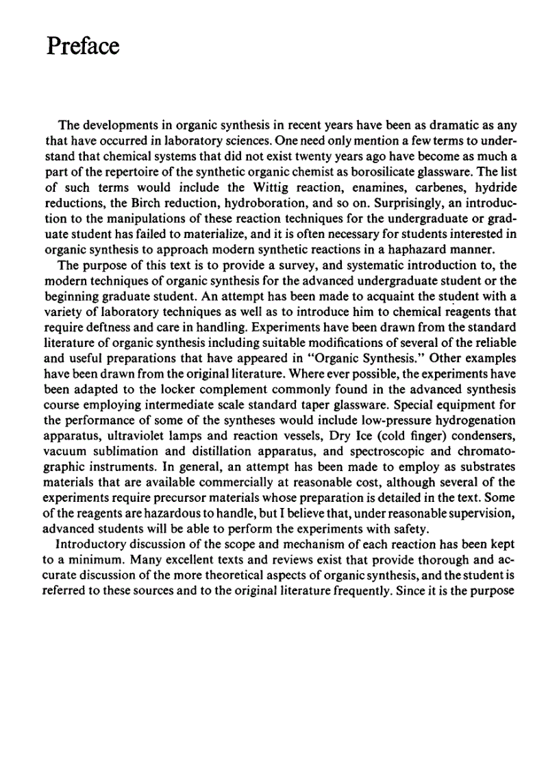 image for page Advanced Organic Synthesis METHODS AND TECHNIQUES