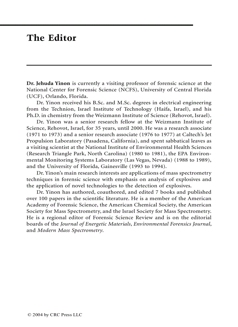 image for page Advances in Forensic Applications of Mass Spectrometry