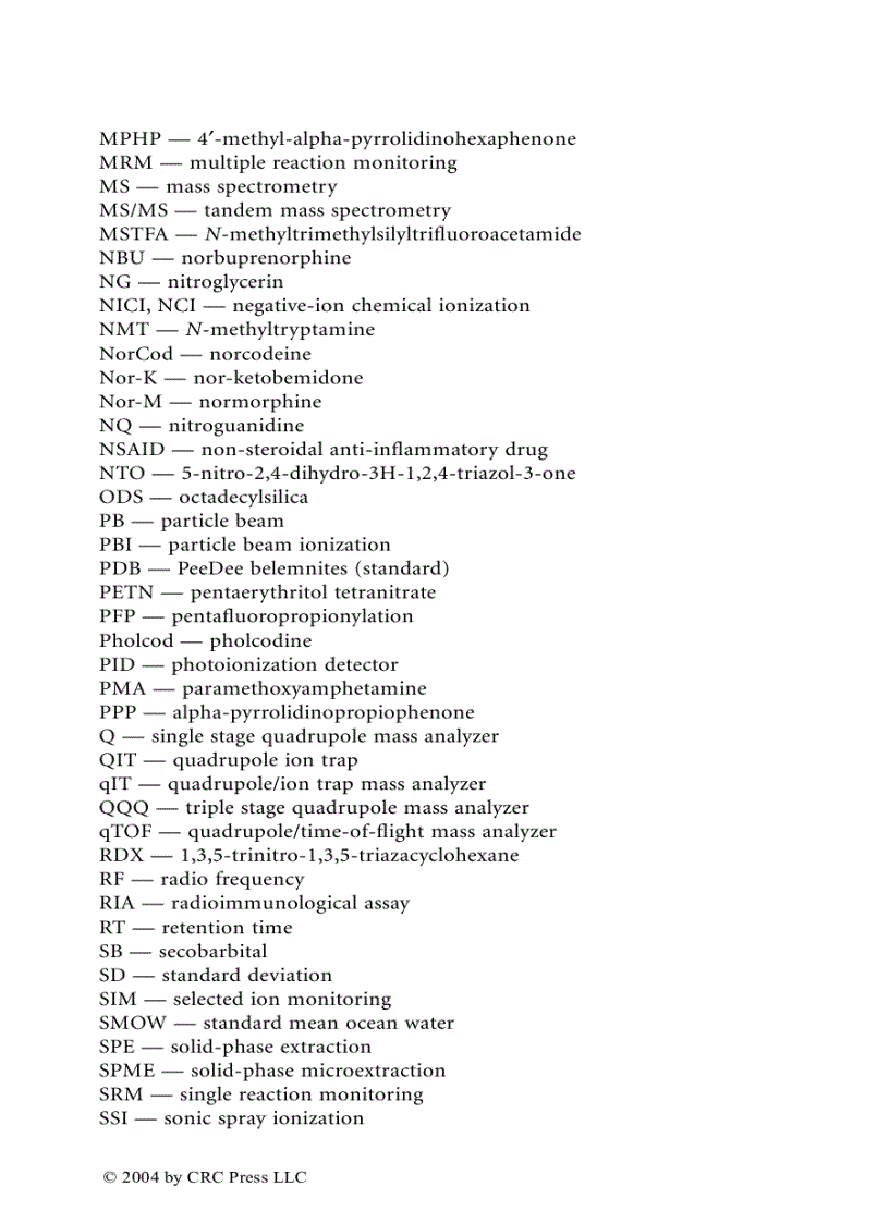 image for page Advances in Forensic Applications of Mass Spectrometry