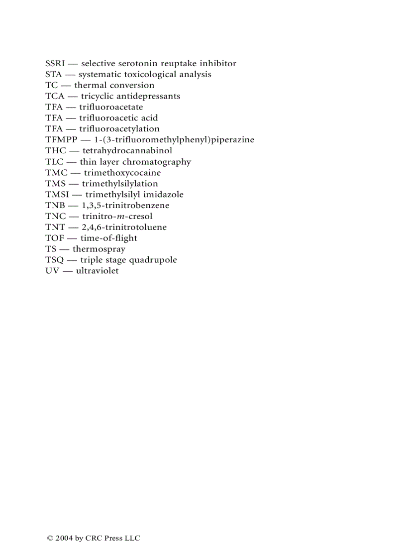 image for page Advances in Forensic Applications of Mass Spectrometry