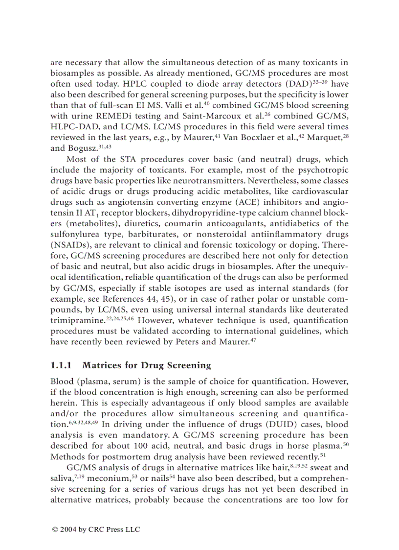 image for page Advances in Forensic Applications of Mass Spectrometry