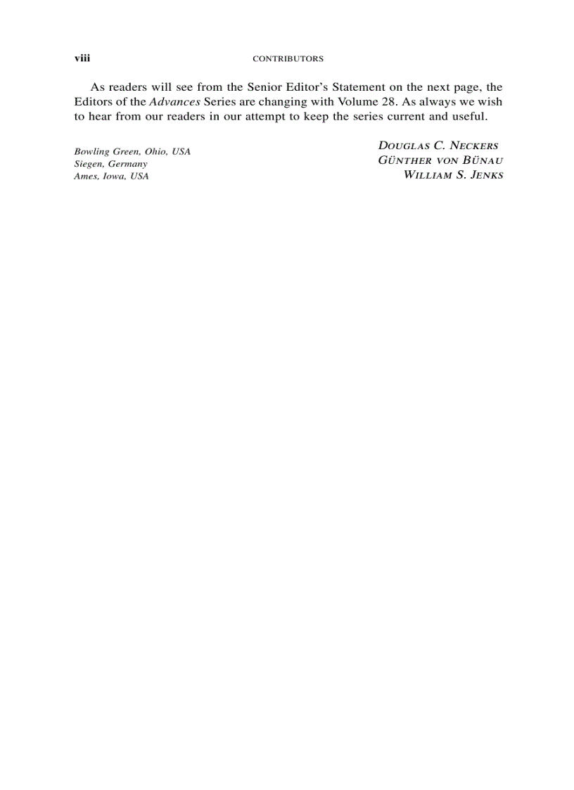 image for page Advances in Photochemistry Volume 27