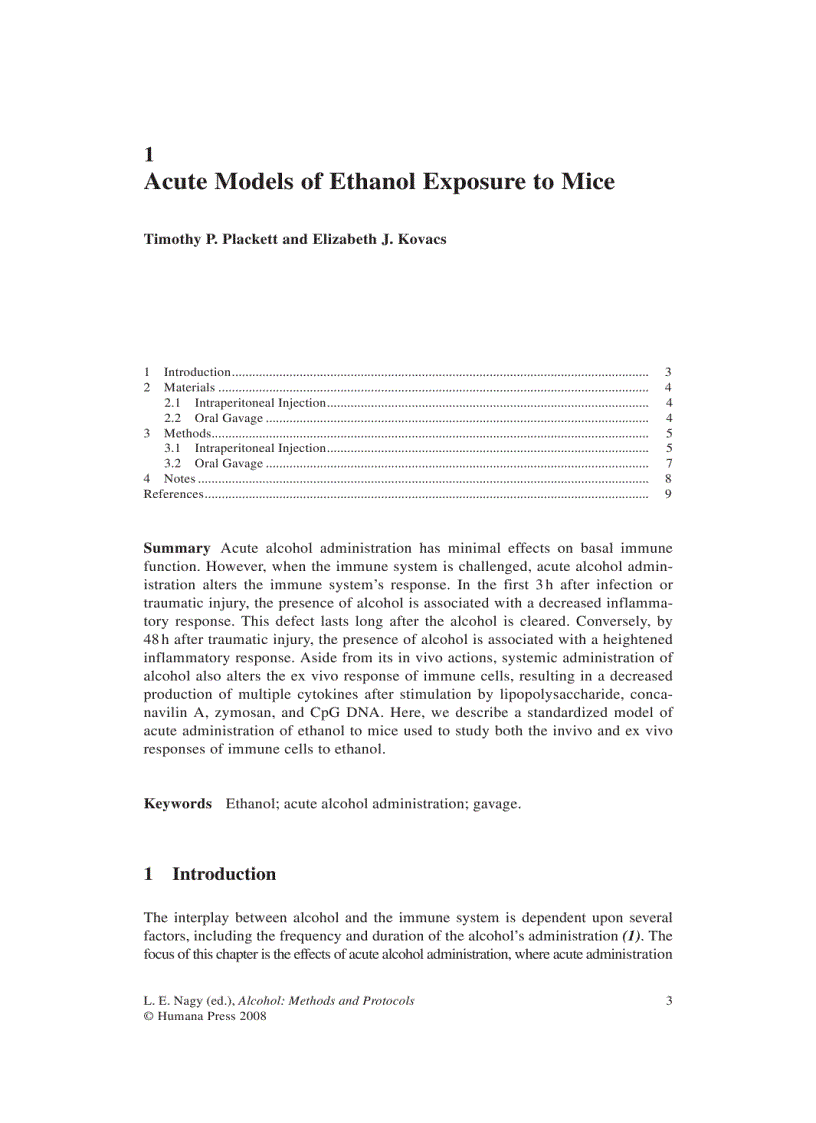 image for page Alcohol Methods and Protocols