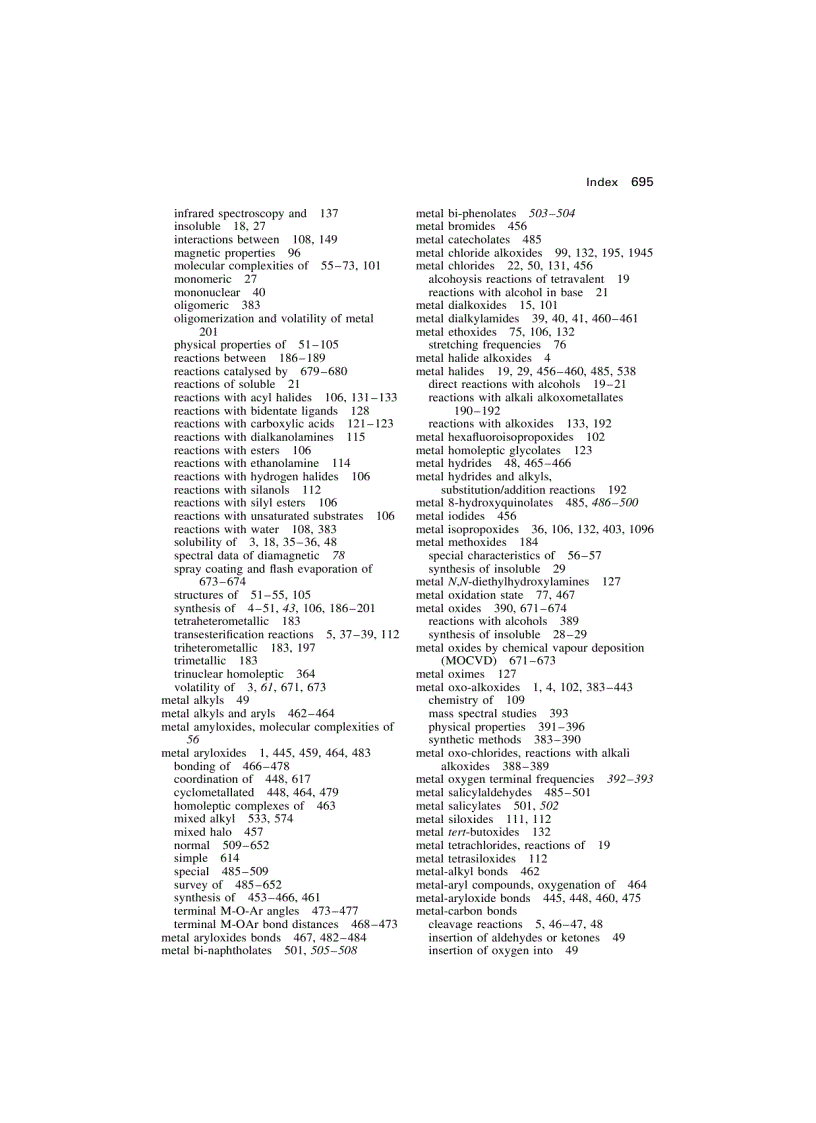 image for page Alkoxo and Aryloxo Derivatives of Metals Tài Liệu Nghiên Cứu Hoá Sinh