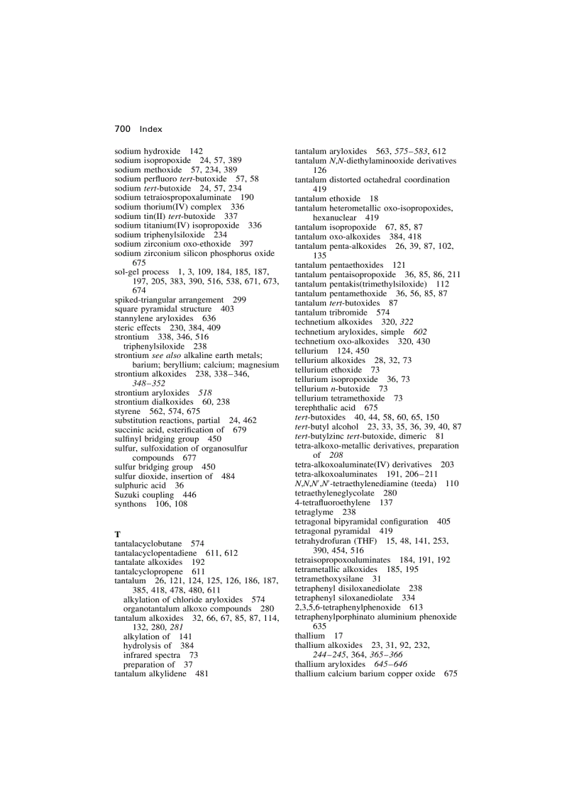 image for page Alkoxo and Aryloxo Derivatives of Metals Tài Liệu Nghiên Cứu Hoá Sinh