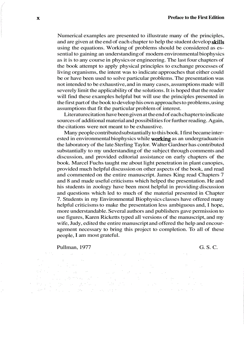 image for page An Introduction To Environmental Biophysics