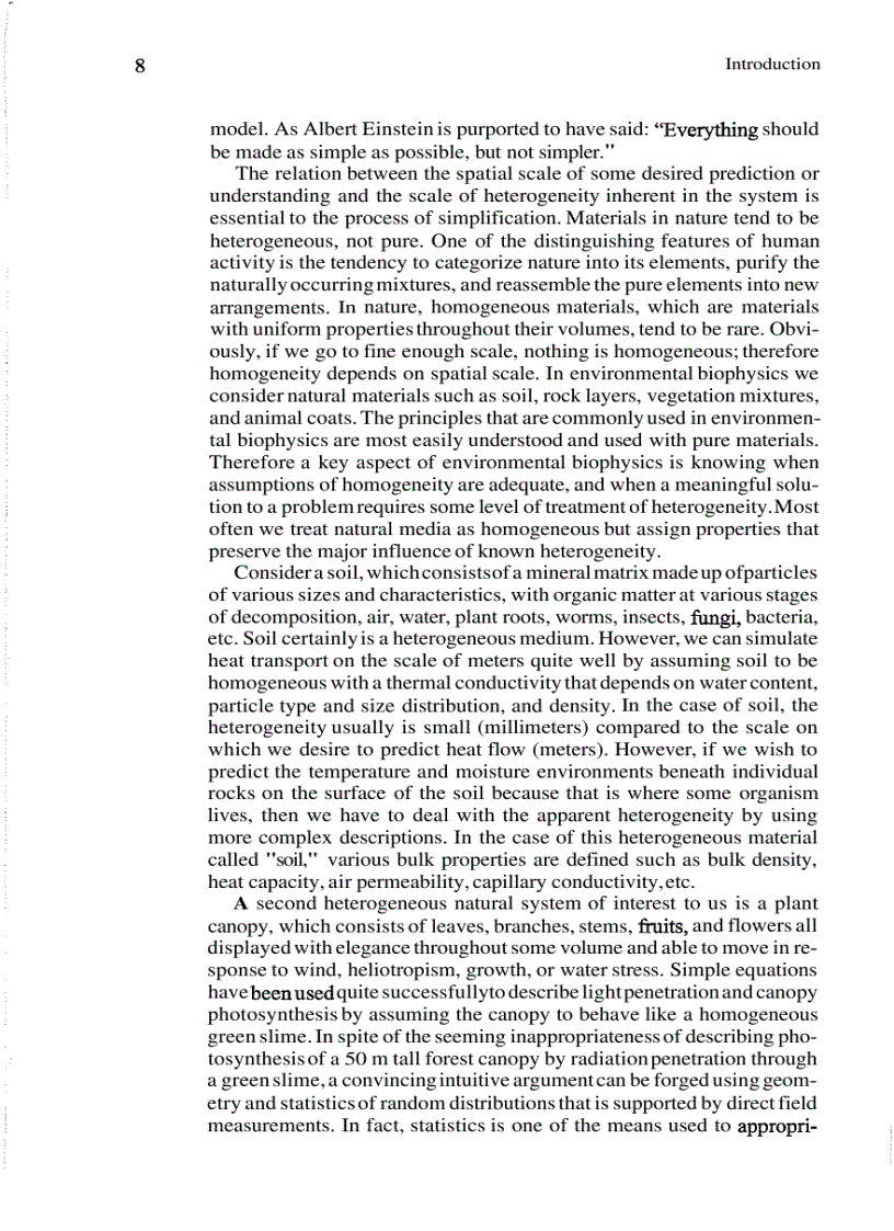 image for page An Introduction To Environmental Biophysics