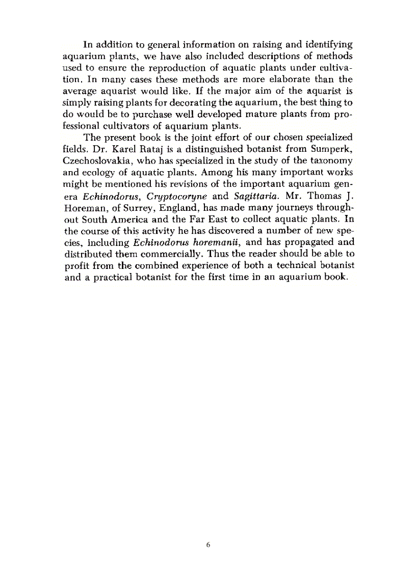 image for page Aquarium Plants Their Identification Cultivation and Ecology