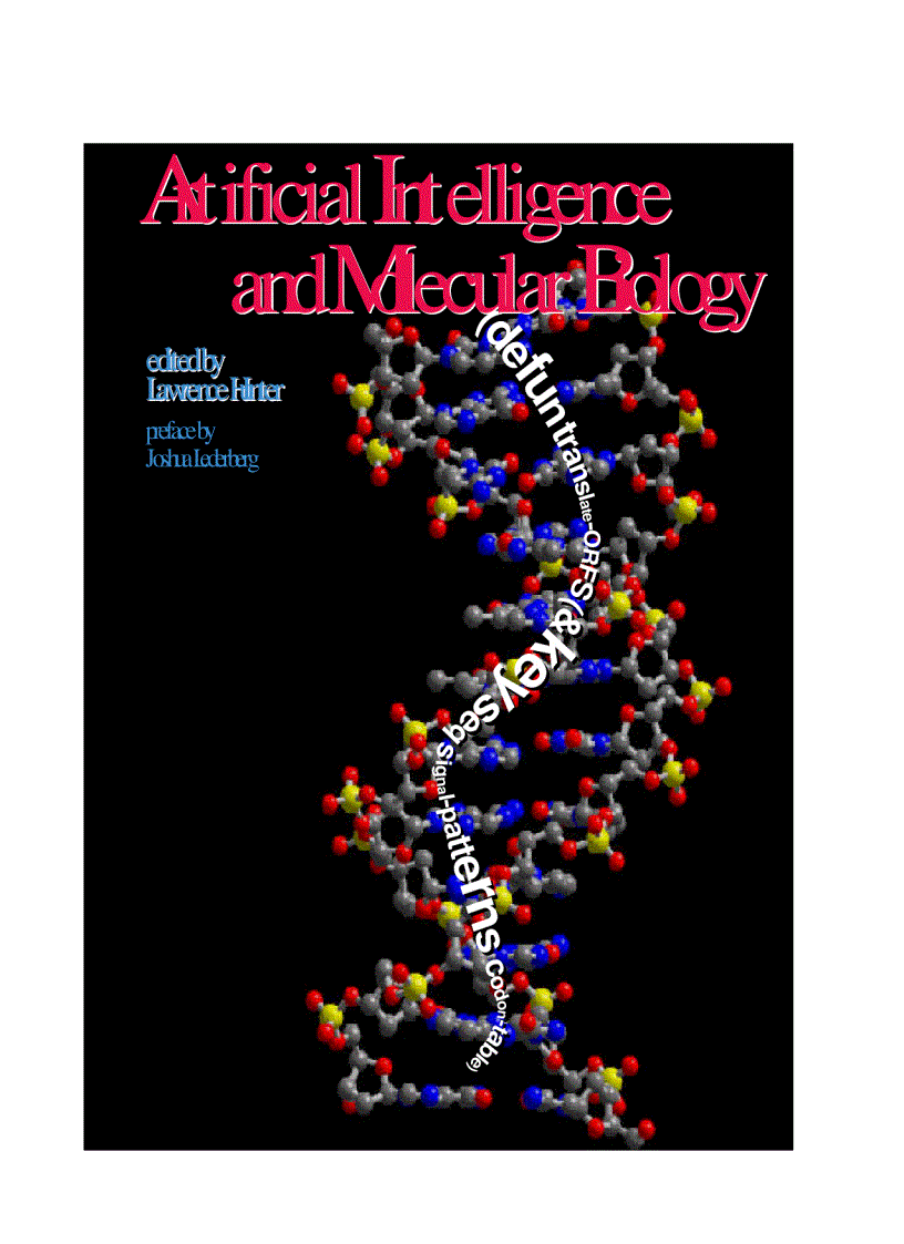 image for page Artificial Intelligence and Molecular Biology
