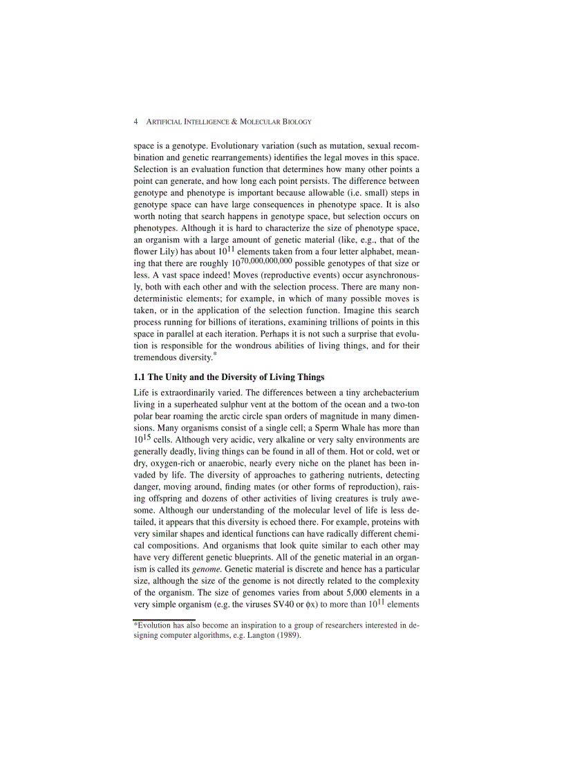 image for page Artificial Intelligence and Molecular Biology