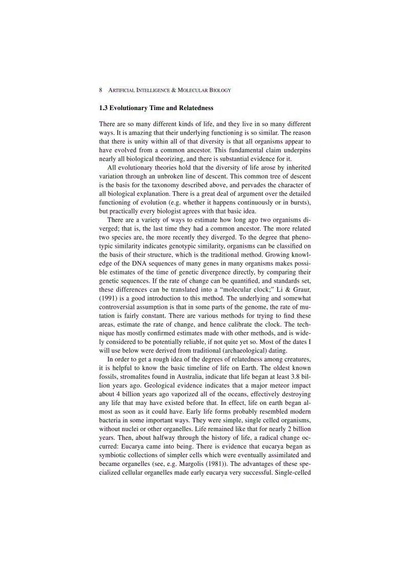 image for page Artificial Intelligence and Molecular Biology