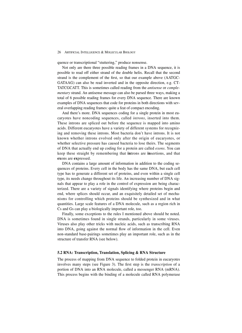 image for page Artificial Intelligence and Molecular Biology