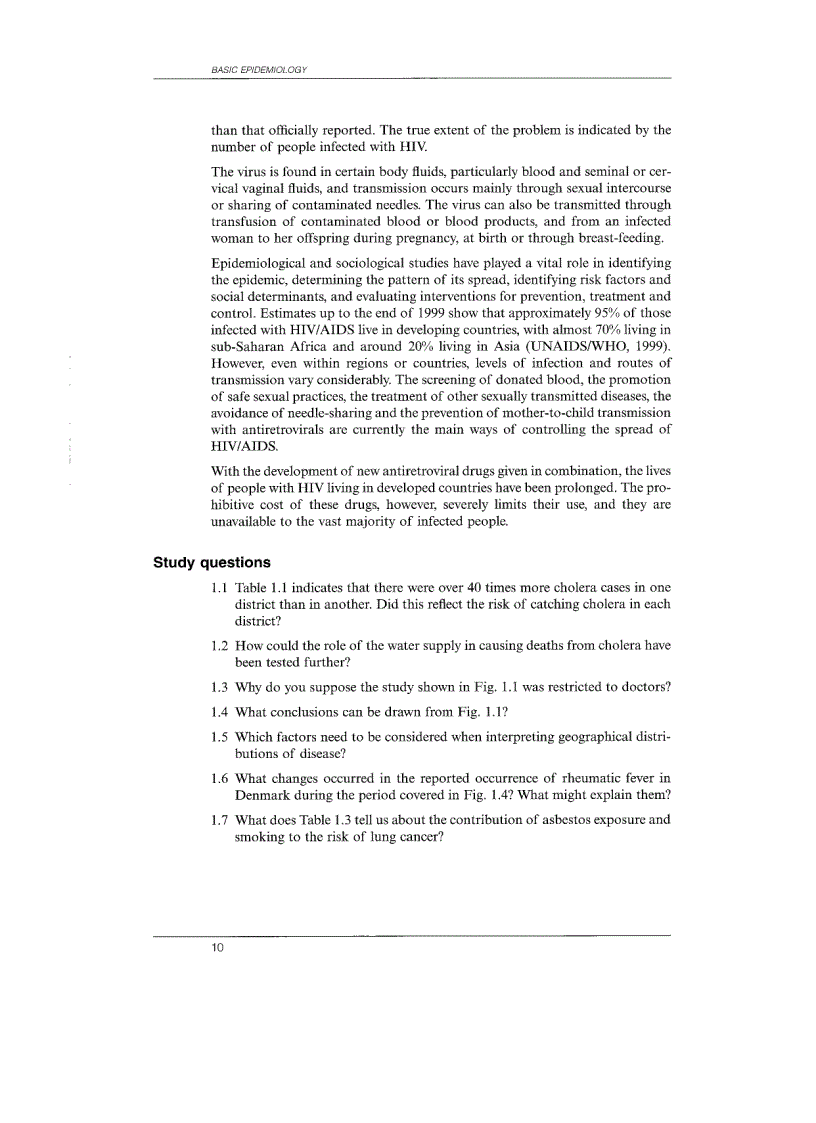 image for page Basic Epidemiology