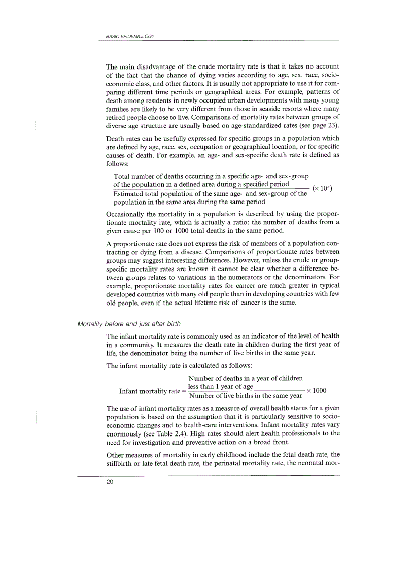 image for page Basic Epidemiology