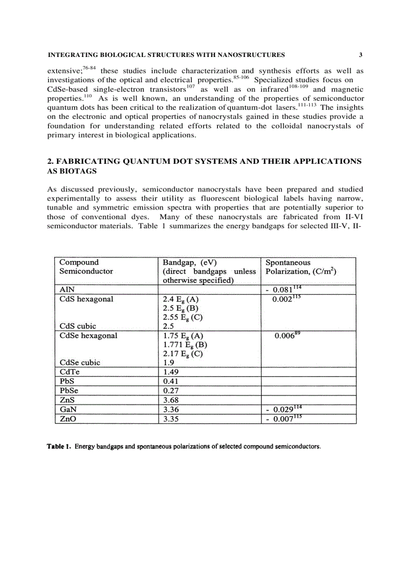 image for page Biological Nanostructures and Applications of Nanostructures in Biology Electrical Mechanical and Optical Properties