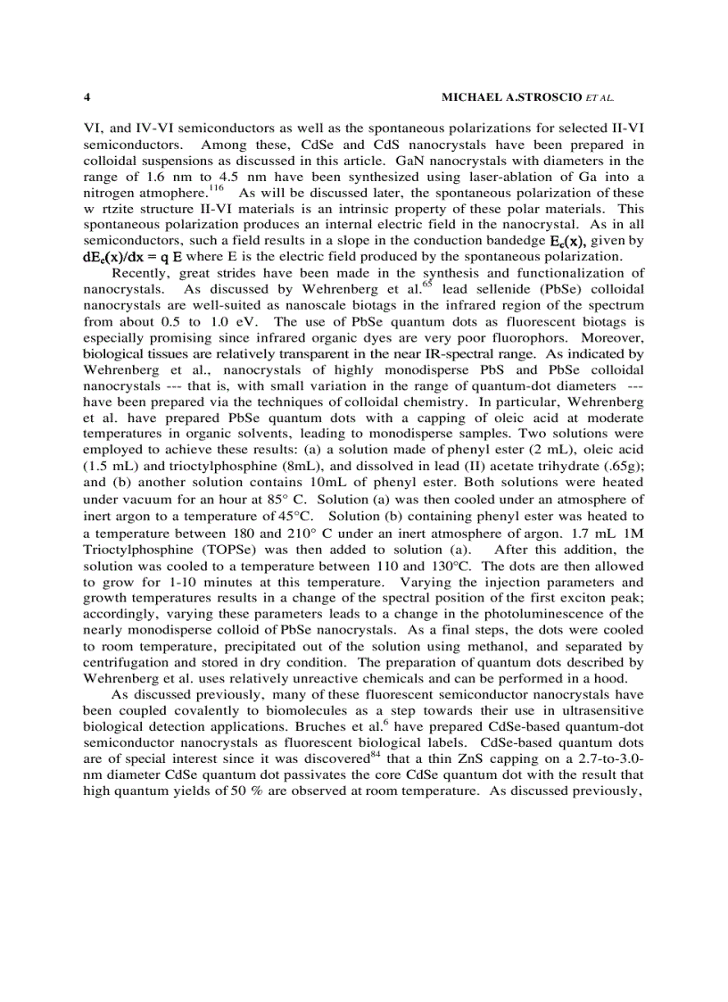 image for page Biological Nanostructures and Applications of Nanostructures in Biology Electrical Mechanical and Optical Properties