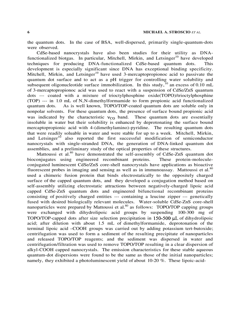 image for page Biological Nanostructures and Applications of Nanostructures in Biology Electrical Mechanical and Optical Properties