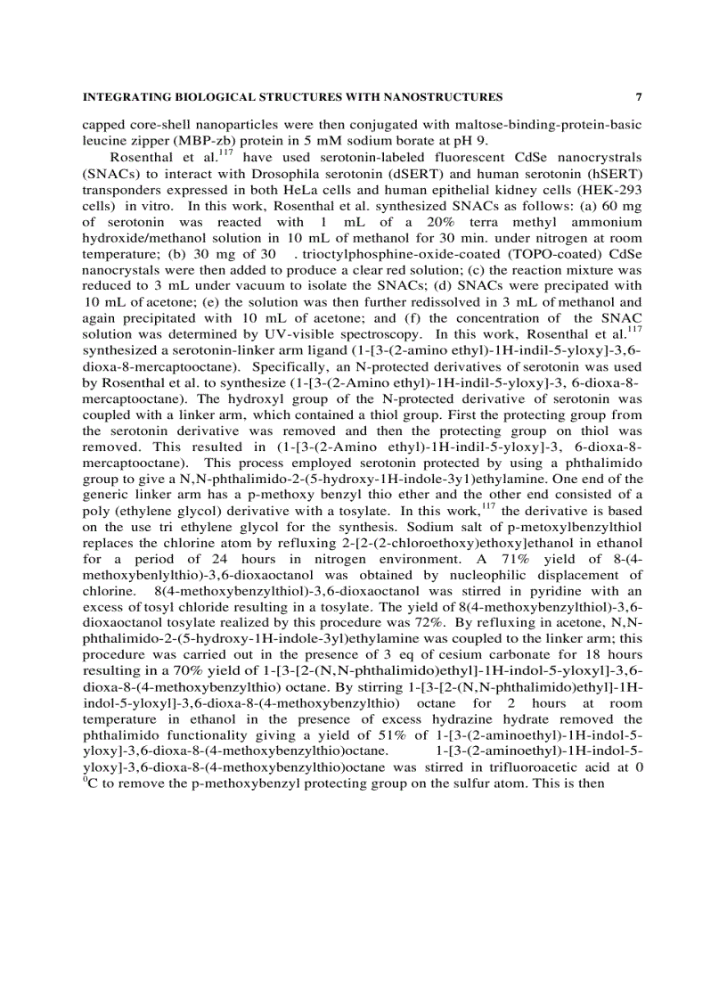 image for page Biological Nanostructures and Applications of Nanostructures in Biology Electrical Mechanical and Optical Properties