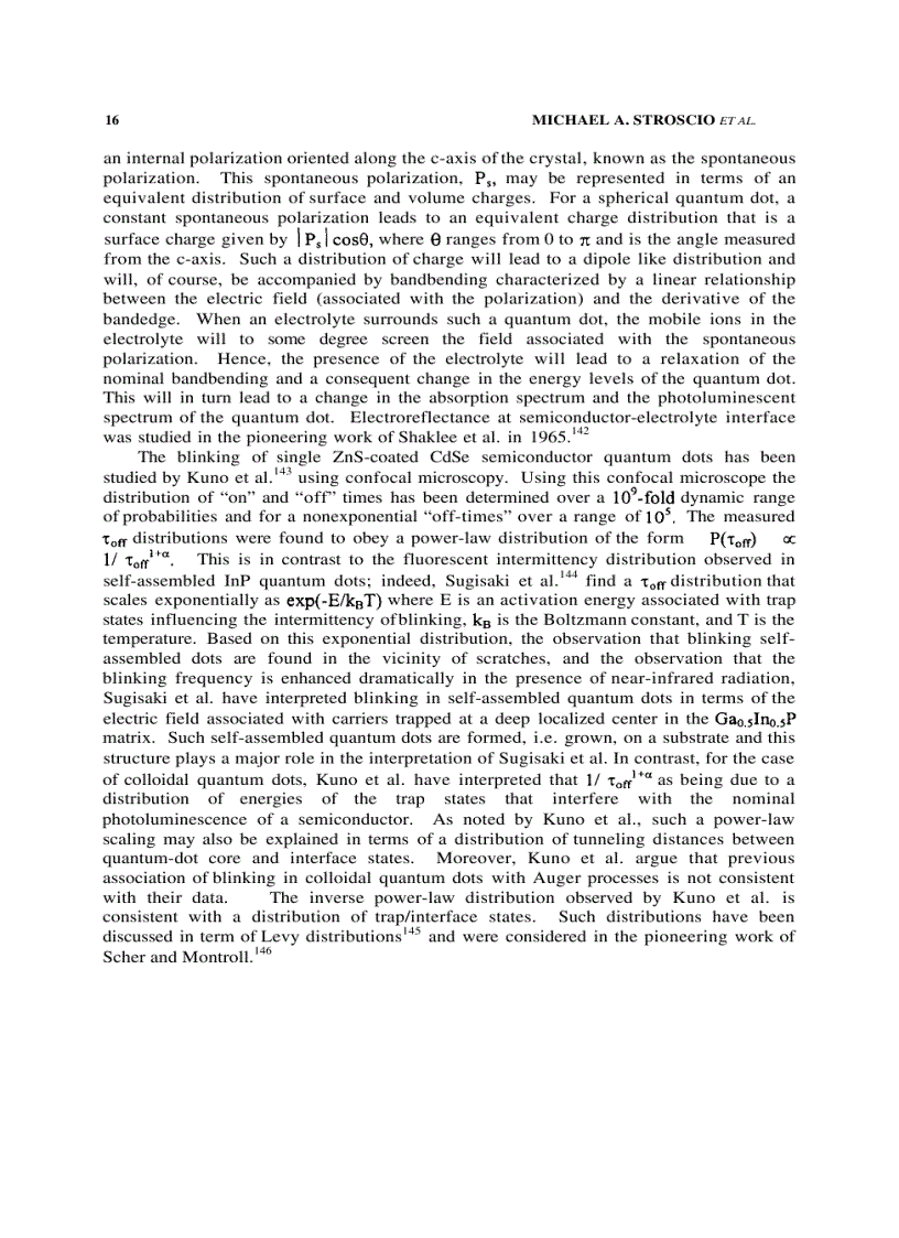 image for page Biological Nanostructures and Applications of Nanostructures in Biology Electrical Mechanical and Optical Properties