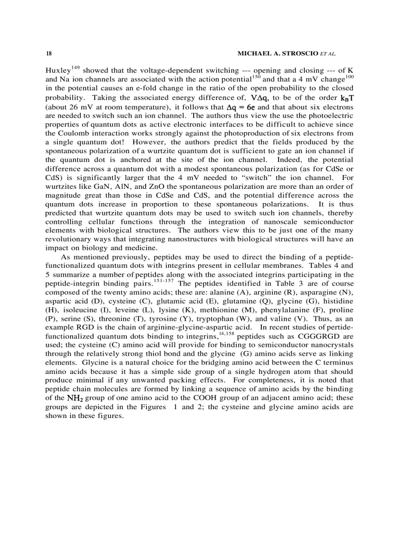 image for page Biological Nanostructures and Applications of Nanostructures in Biology Electrical Mechanical and Optical Properties