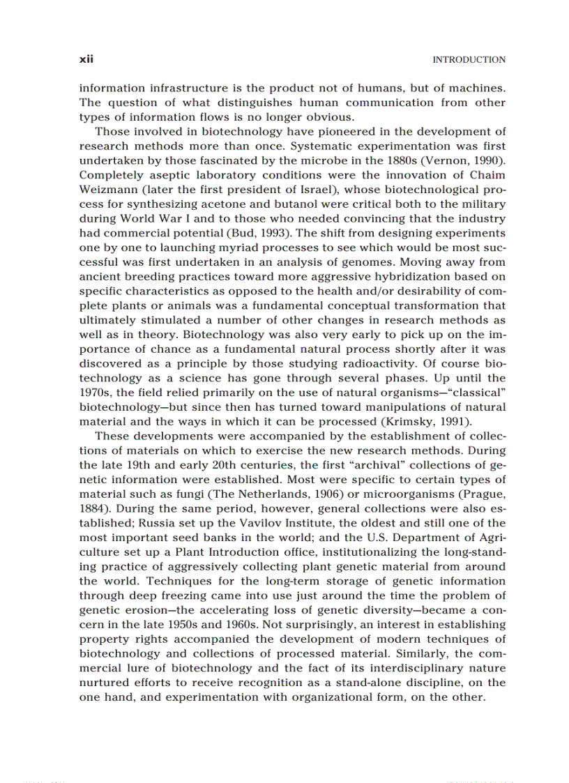 image for page Biotechnology and Communication The Meta Technologies of Information