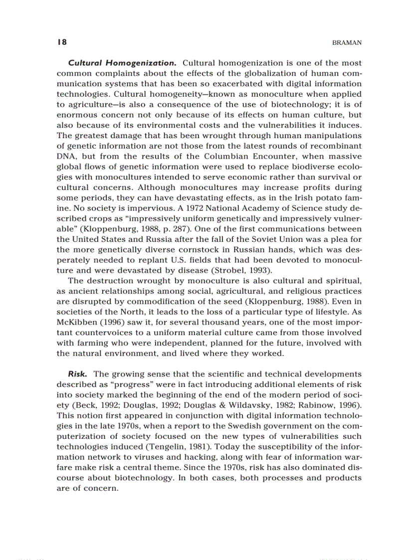 image for page Biotechnology and Communication The Meta Technologies of Information