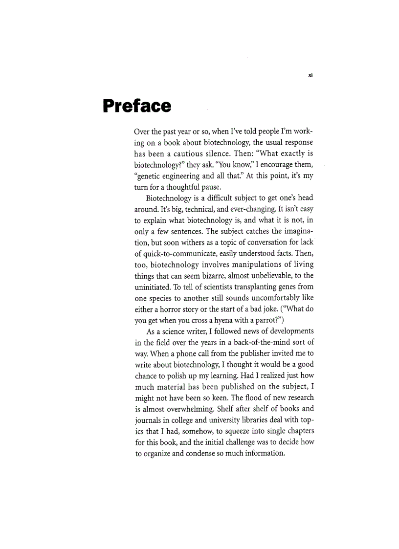 image for page Biotechnology Unzipped Promises And Realities