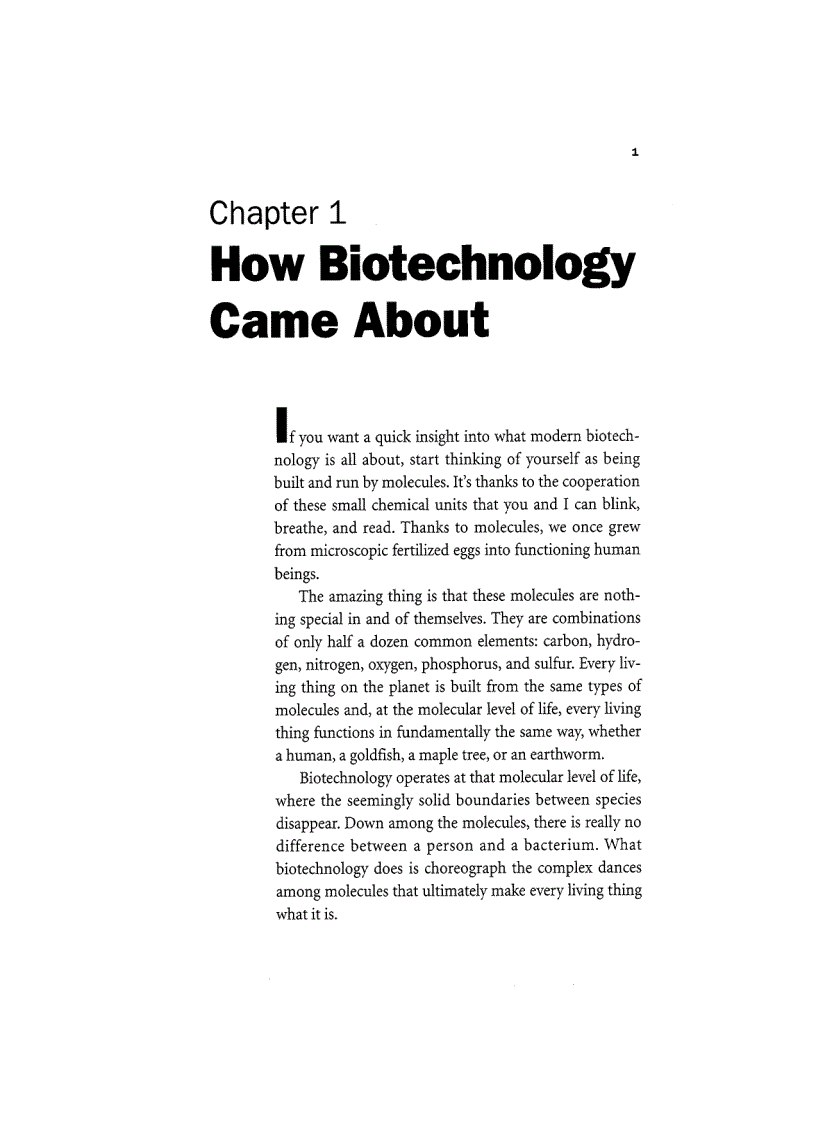 image for page Biotechnology Unzipped Promises And Realities