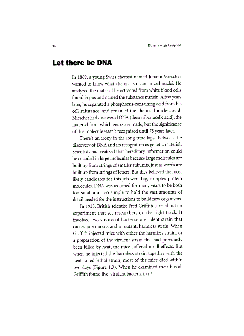 image for page Biotechnology Unzipped Promises And Realities