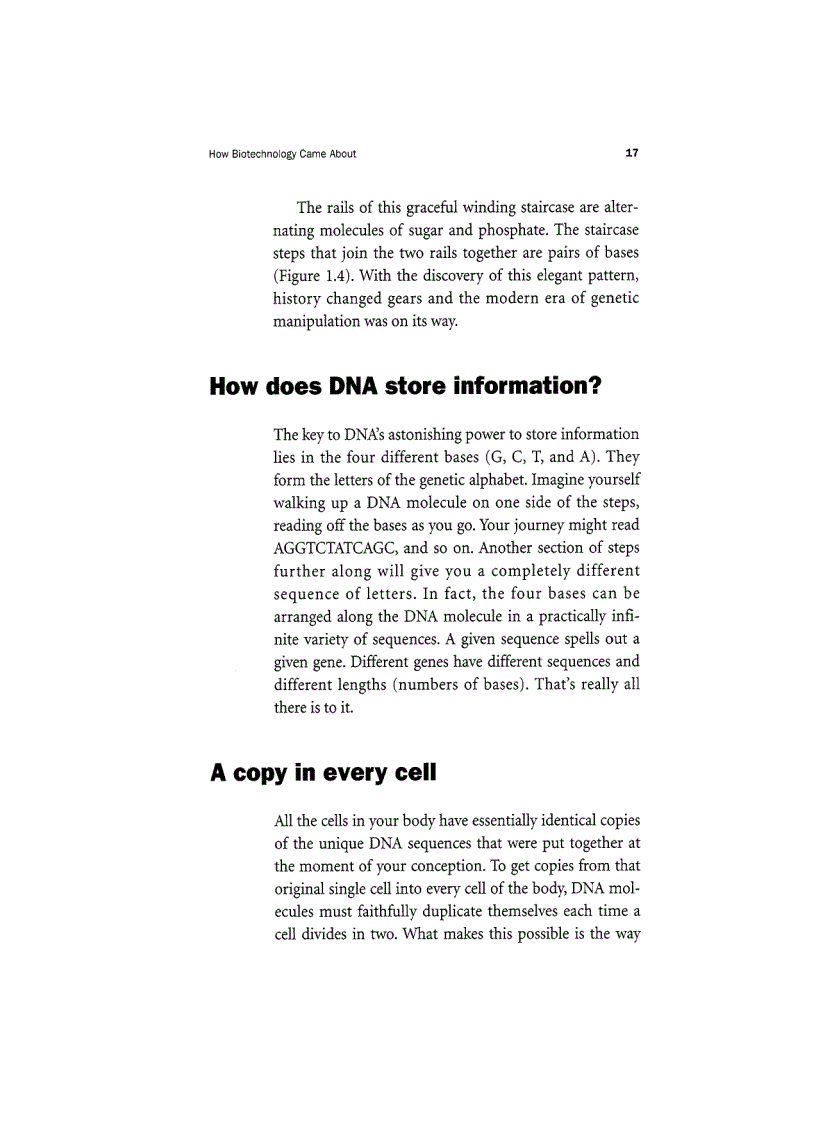 image for page Biotechnology Unzipped Promises And Realities