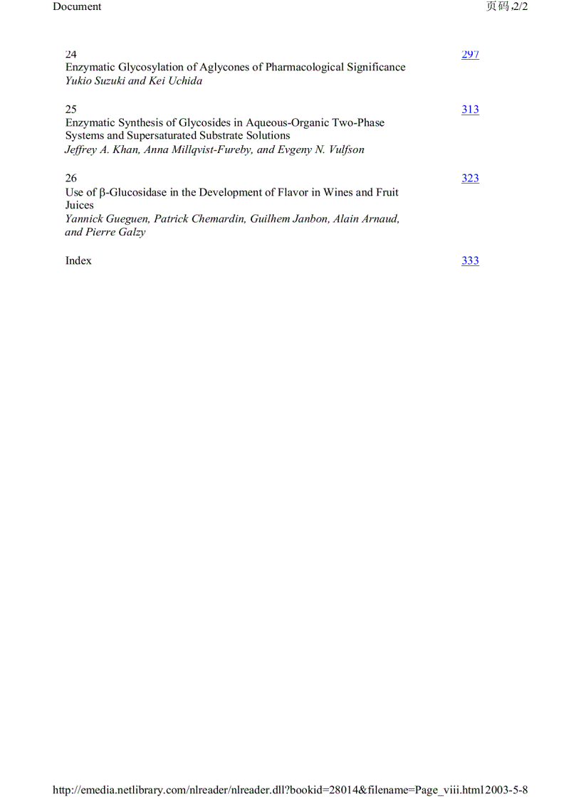 image for page Carbohydrate Biotechnology Protocols
