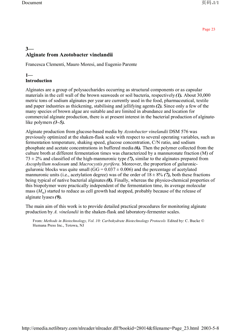 image for page Carbohydrate Biotechnology Protocols