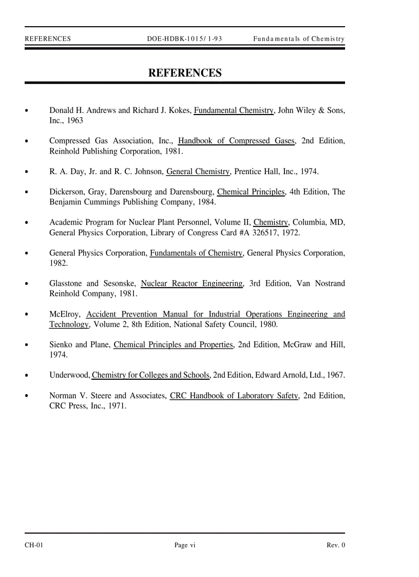 image for page Chemistry Fundamentals Handbook