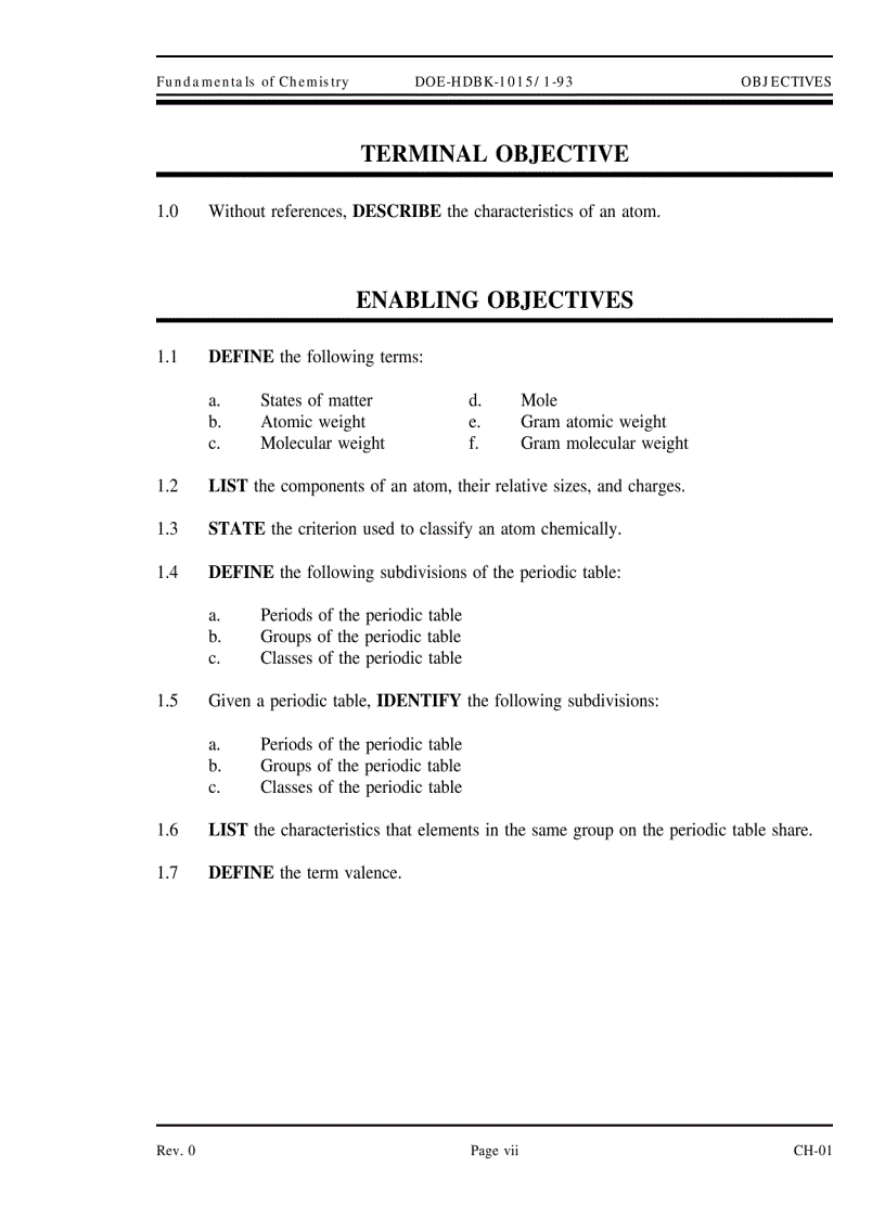 image for page Chemistry Fundamentals Handbook