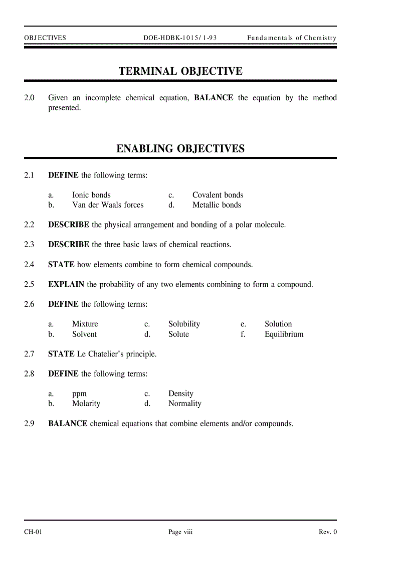 image for page Chemistry Fundamentals Handbook