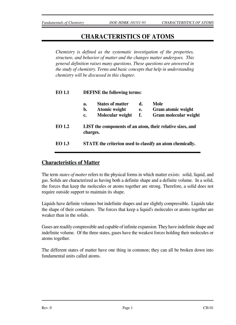 image for page Chemistry Fundamentals Handbook