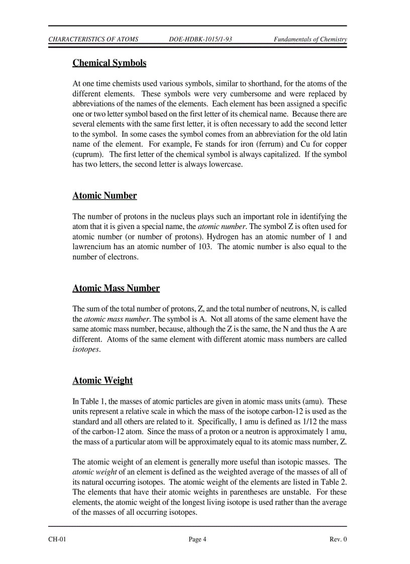 image for page Chemistry Fundamentals Handbook