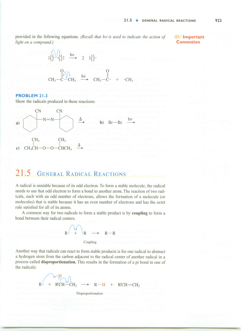 Chemistry of Radicals