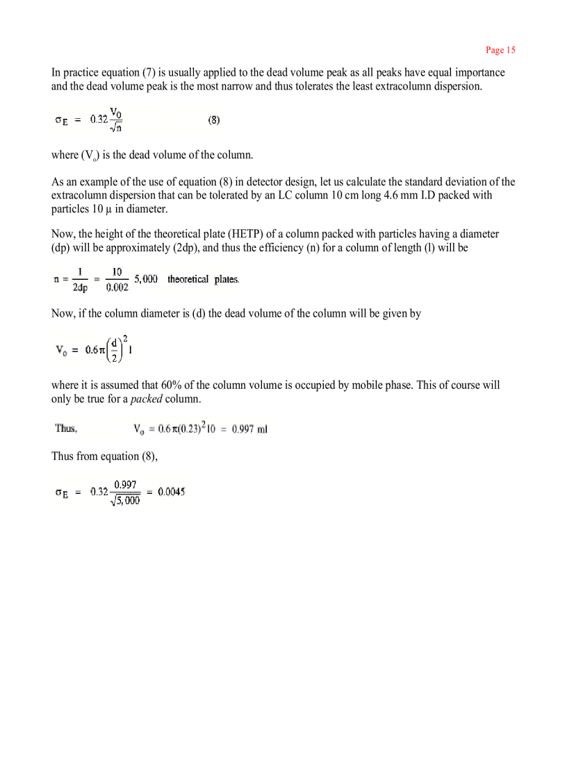 image for page Chromatographic Detectors Design Function and Operation