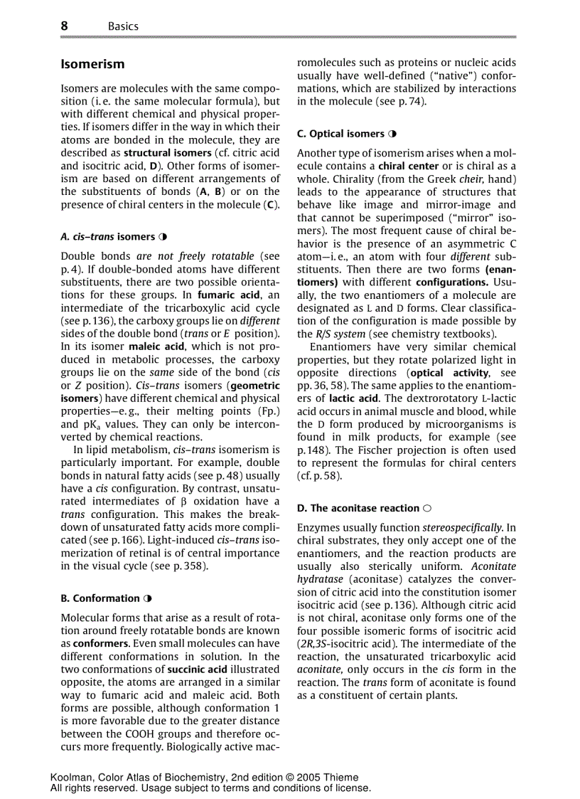 image for page Color Atlas Of Biochemistry 2d ed